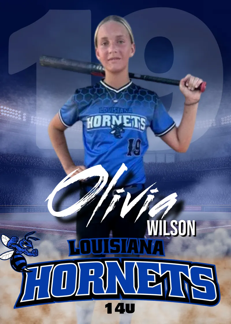 louisiana hornets olivia wilson portrait